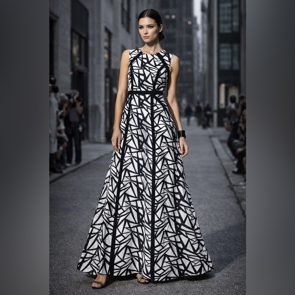 BCBGMaxAzria Dresses & Skirts - BCBGMAXAZRIA “Daniela” Sleeveless A-Line Gown – Size 2